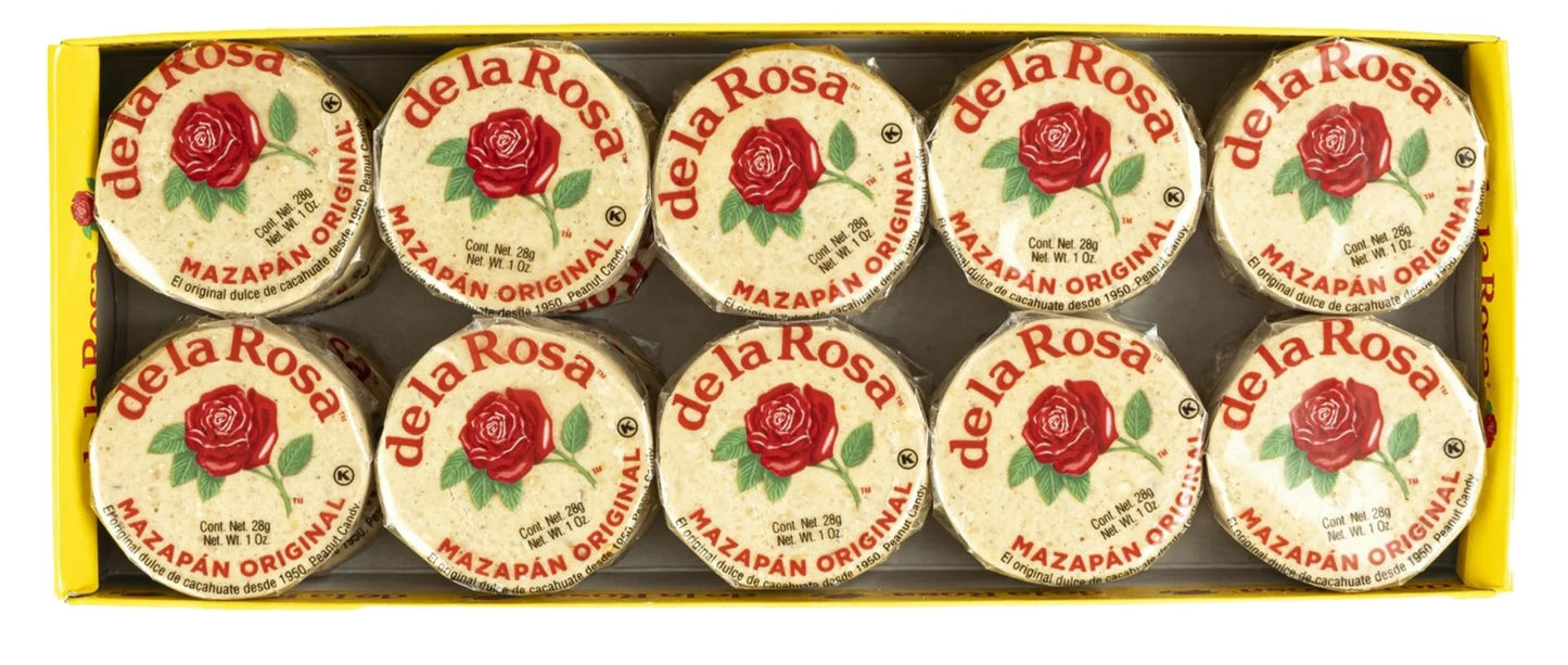 De La Rosa Mazapan Style Mexican Peanut Candy 1 oz